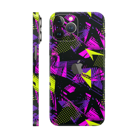 Folie de protectie pentru iPhone 12 Pro Max, eSkins Signature, Skin Urban Graffiti