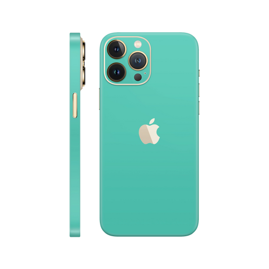 Skin iPhone 12 Pro, Matte Mint Green