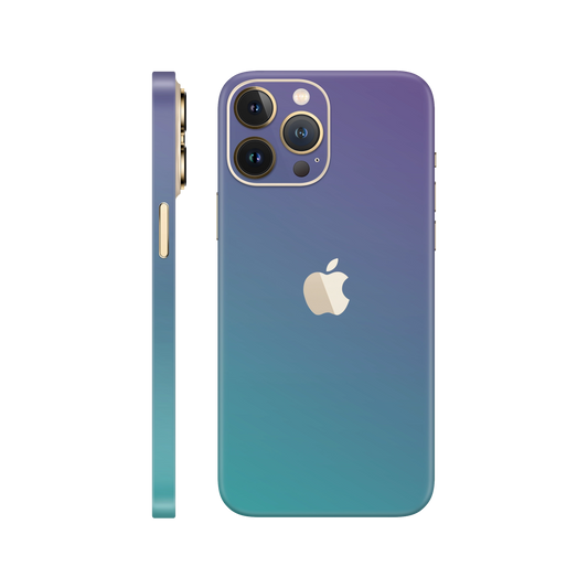 Skin iPhone 12 Pro, Chameleon Turquoise - Lavender