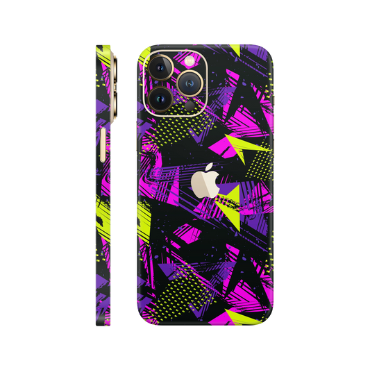 Folie de protectie pentru iPhone 12 Pro, eSkins Signature, Skin Urban Graffiti