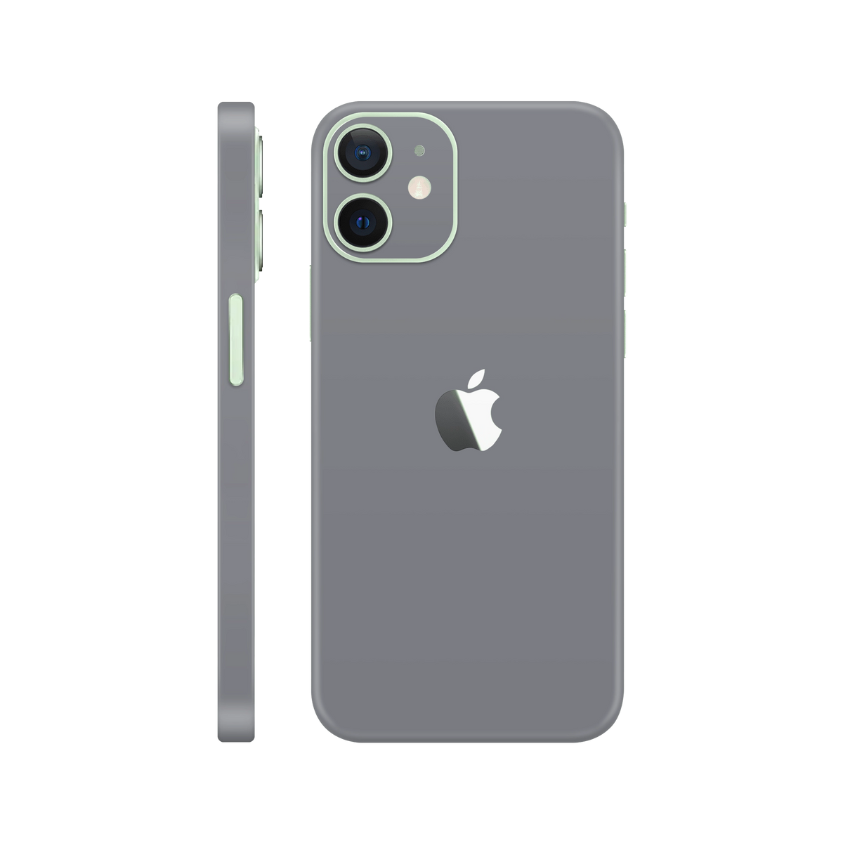 Skin iPhone 12, Matte Gray