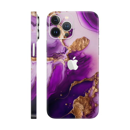 Folie de protectie pentru iPhone 13 Pro Max, eSkins Signature, Skin Amethyst Dream