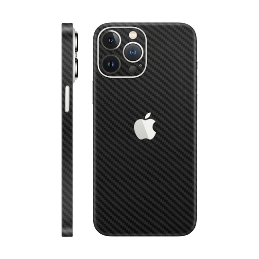 Skin iPhone 13 Pro Max, Carbon 3D Black