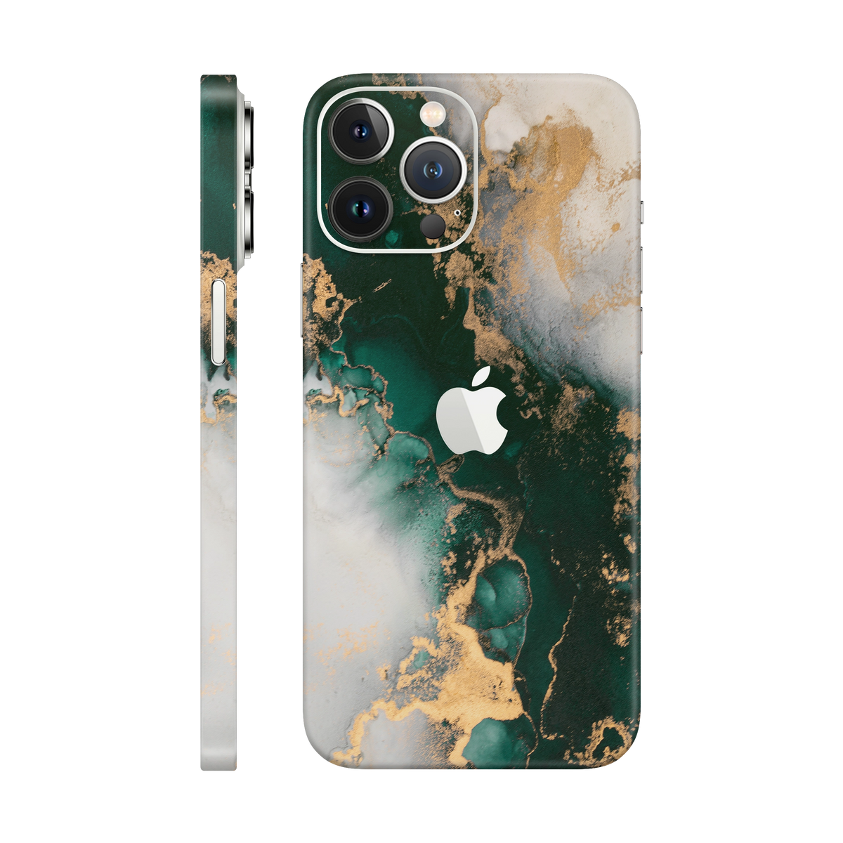 Folie de protectie pentru iPhone 13 Pro Max, eSkins Signature, Skin Forest Mist