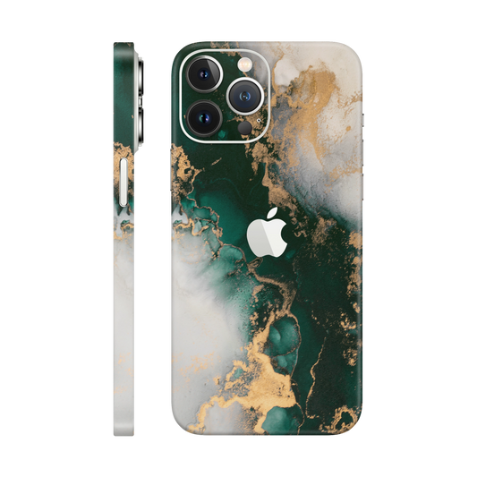 Folie de protectie pentru iPhone 13 Pro Max, eSkins Signature, Skin Forest Mist