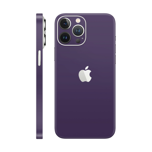 Skin iPhone 13 Pro Max, Matte Metallic Purple