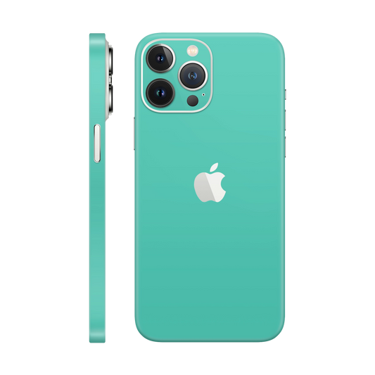 Skin iPhone 13 Pro Max, Matte Mint Green