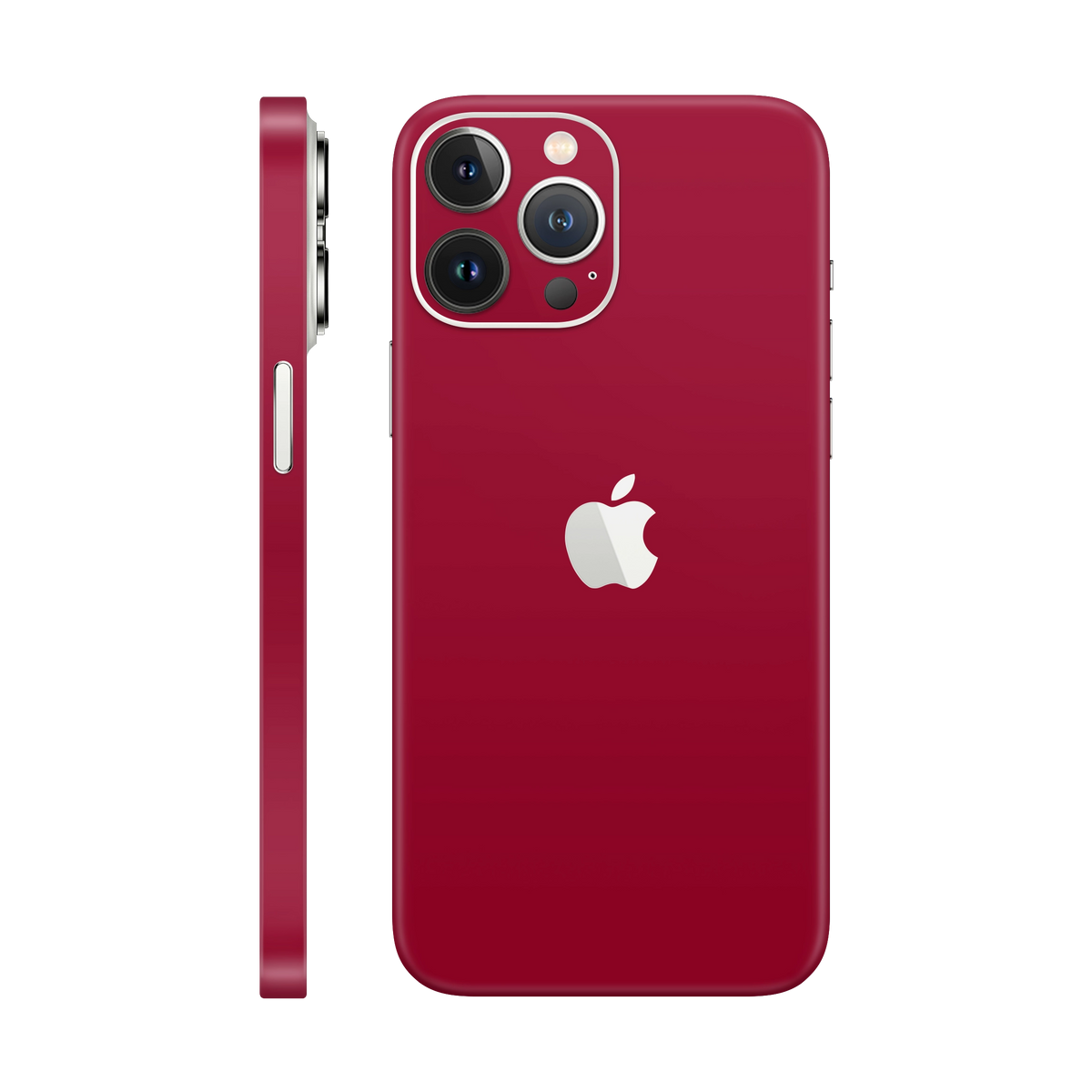 Skin iPhone 13 Pro Max, Matte Visiniu