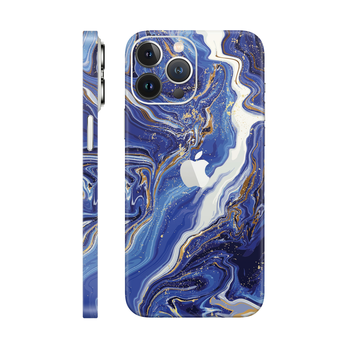 Folie de protectie pentru iPhone 13 Pro Max, eSkins Signature, Skin Stellar Drift