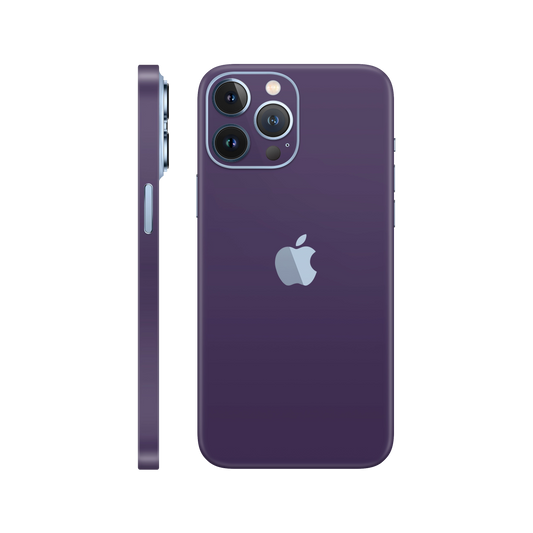 Skin iPhone 13 Pro, Matte Metallic Purple