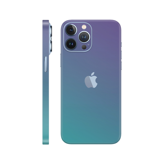 Skin iPhone 13 Pro, Chameleon Turquoise - Lavender