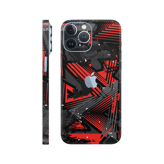 Folie de protectie pentru iPhone 13 Pro, eSkins Signature, Skin Urban Assault