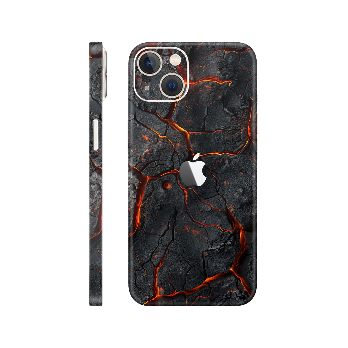 Folie de protectie pentru iPhone 14, eSkins Signature, Skin Inferno Crust
