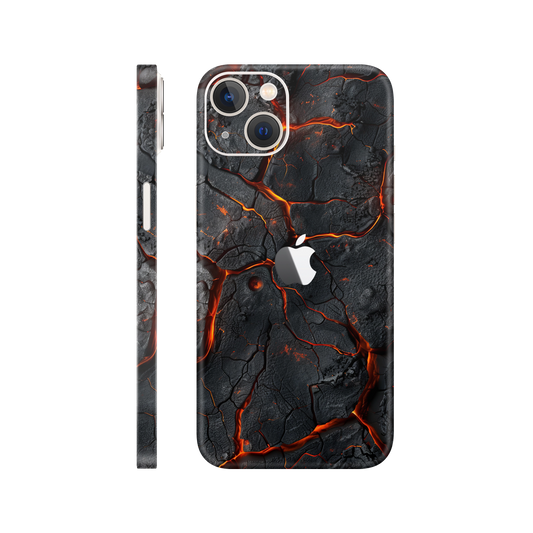 Folie de protectie pentru iPhone 14, eSkins Signature, Skin Inferno Crust