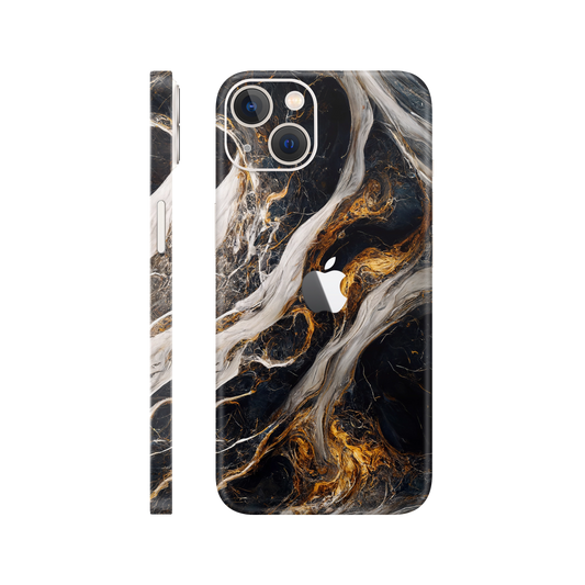 Folie de protectie pentru iPhone 14, eSkins Signature, Skin Luxe Nebula