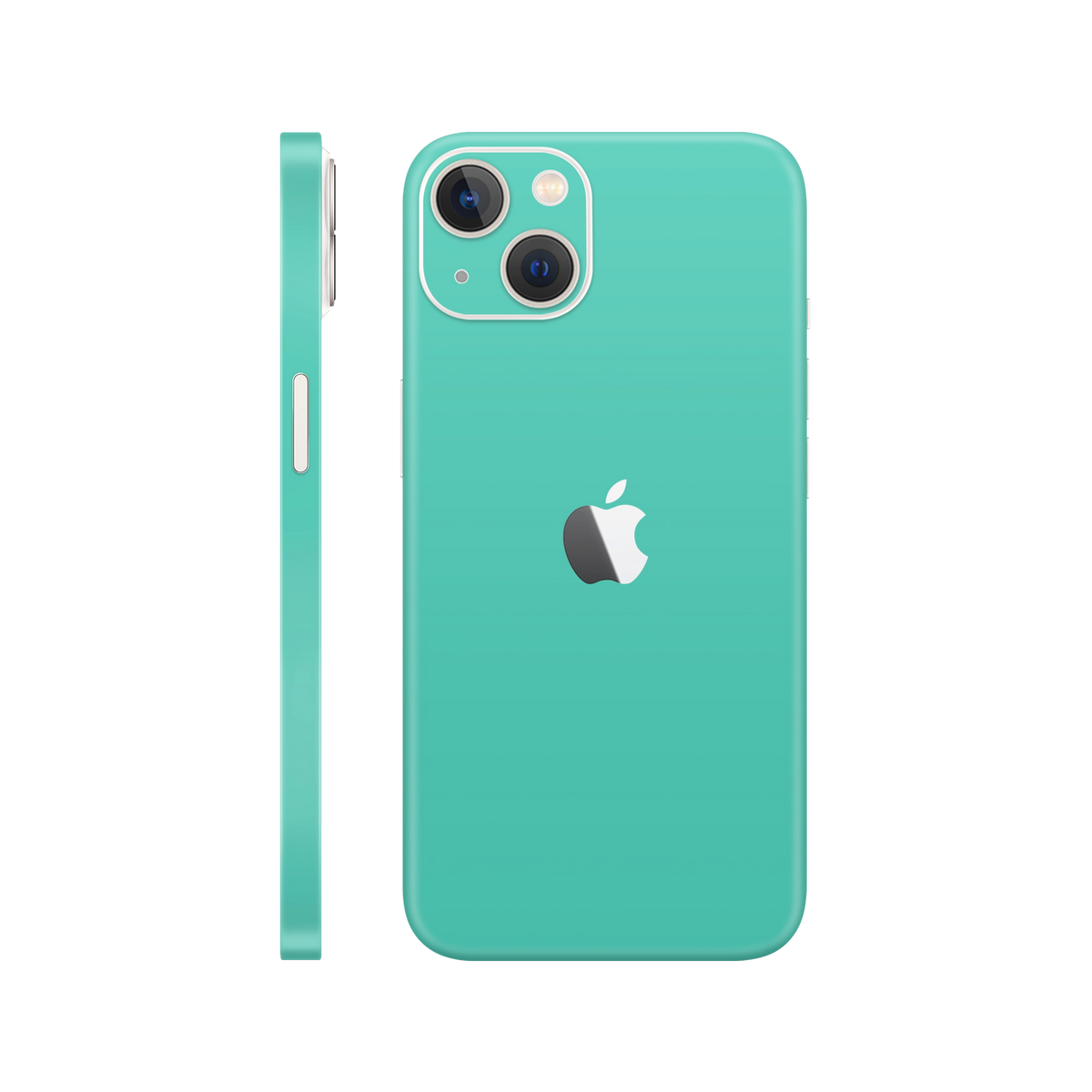 Skin iPhone 14, Matte Mint Green