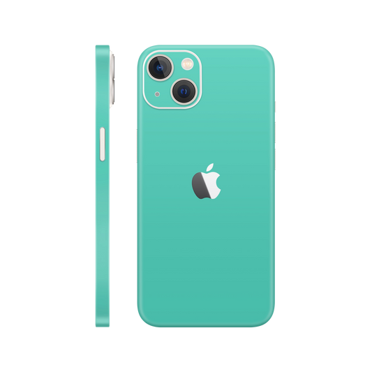 Skin iPhone 14, Matte Mint Green