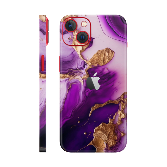 Folie de protectie pentru iPhone 14 Plus, eSkins Signature, Skin Amethyst Dream