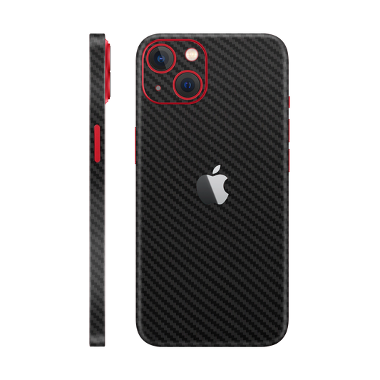 Skin iPhone 14 Plus, Carbon 3D Black