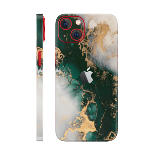 Folie de protectie pentru iPhone 14 Plus, eSkins Signature, Skin Forest Mist