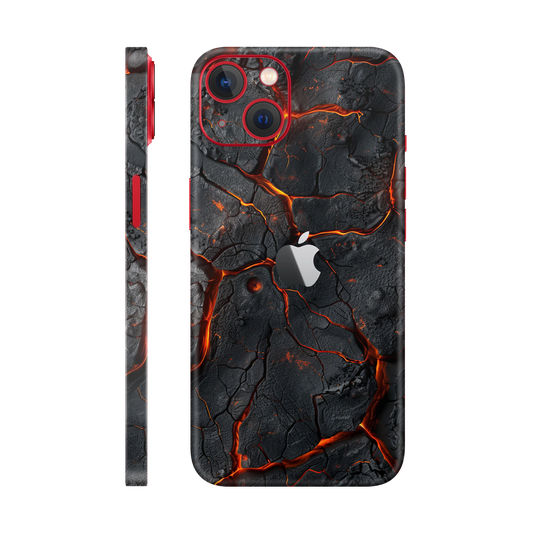 Folie de protectie pentru iPhone 14 Plus, eSkins Signature, Skin Inferno Crust