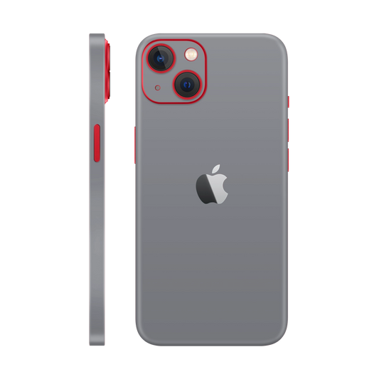 Folie de protectie pentru iPhone 14 Plus, eSkins Unique, Skin Mat Gri