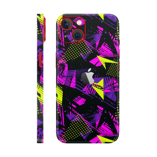 Folie de protectie pentru iPhone 14 Plus, eSkins Signature, Skin Urban Graffiti