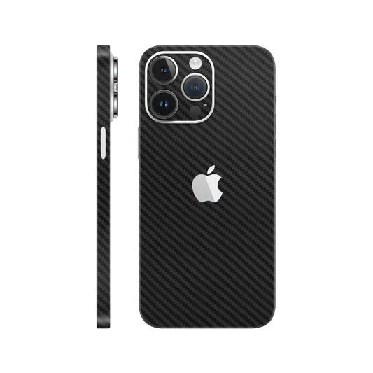 Skin iPhone 14 Pro, Carbon 3D Black