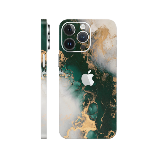 Folie de protectie pentru iPhone 14 Pro, eSkins Signature, Skin Forest Mist