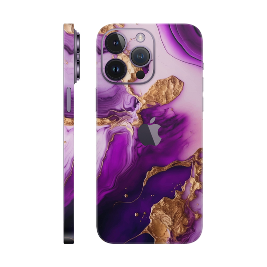 Folie de protectie pentru iPhone 14 Pro Max, eSkins Signature, Skin Amethyst Dream