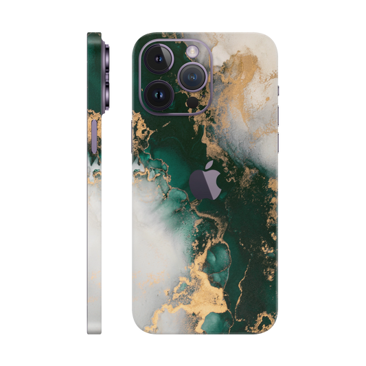 Folie de protectie pentru iPhone 14 Pro Max, eSkins Signature, Skin Forest Mist