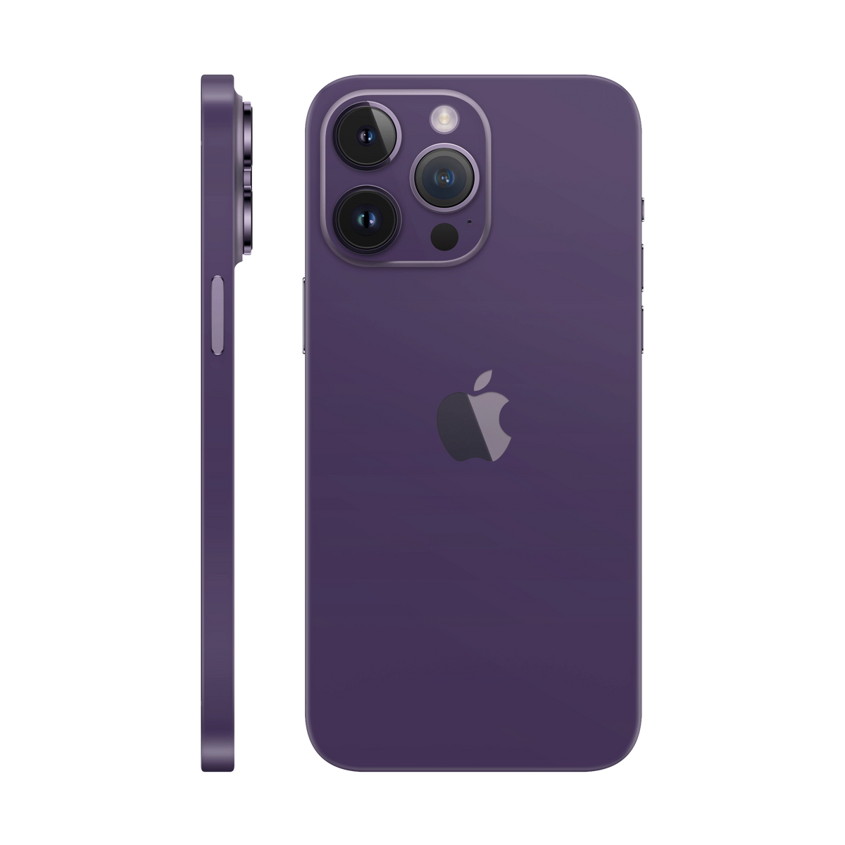 Skin iPhone 14 Pro Max, Matte Metallic Purple