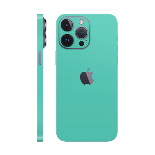 Skin iPhone 14 Pro Max, Matte Mint Green