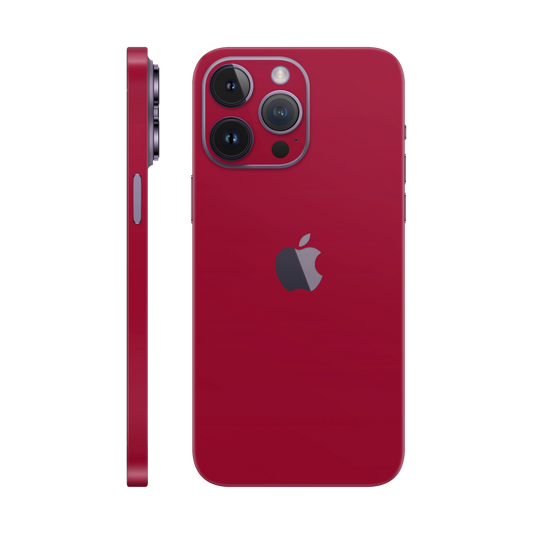 Skin iPhone 14 Pro Max, Matte Visiniu