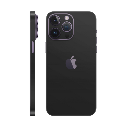 Skin iPhone 14 Pro Max, Mat Exclusive Black