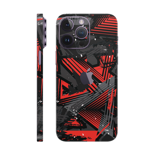 Folie de protectie pentru iPhone 14 Pro Max, eSkins Signature, Skin Urban Assault