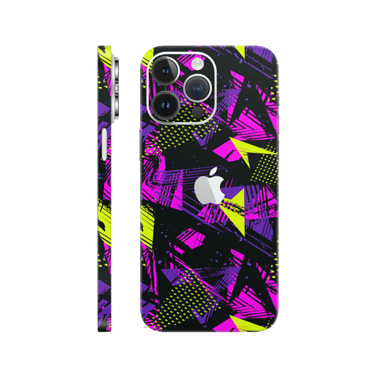 Folie de protectie pentru iPhone 14 Pro, eSkins Signature, Skin Urban Graffiti