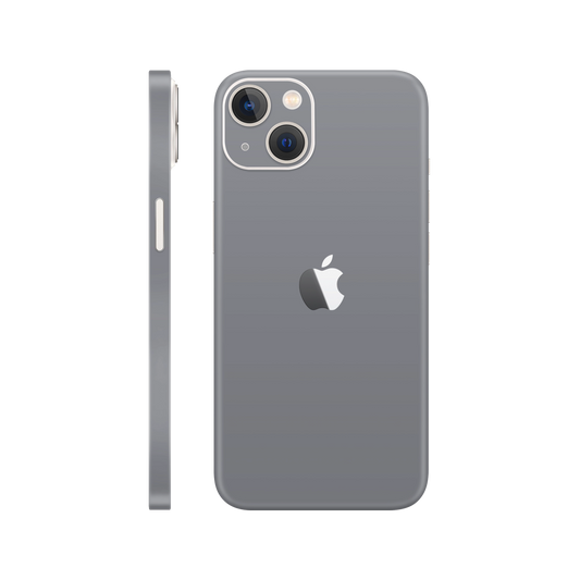 Folie de protectie pentru iPhone 14, eSkins Unique, Skin Mat Gri