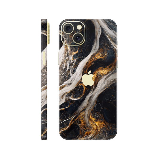 Folie de protectie pentru iPhone 15, eSkins Signature, Skin Luxe Nebula