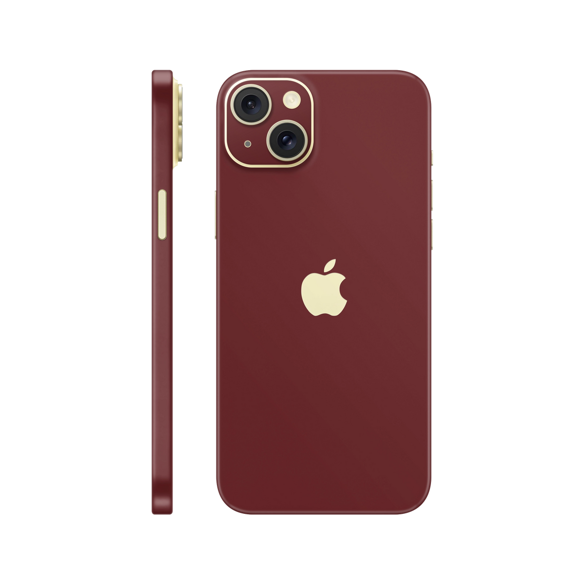 Skin iPhone 15, Matte Copper Metallic