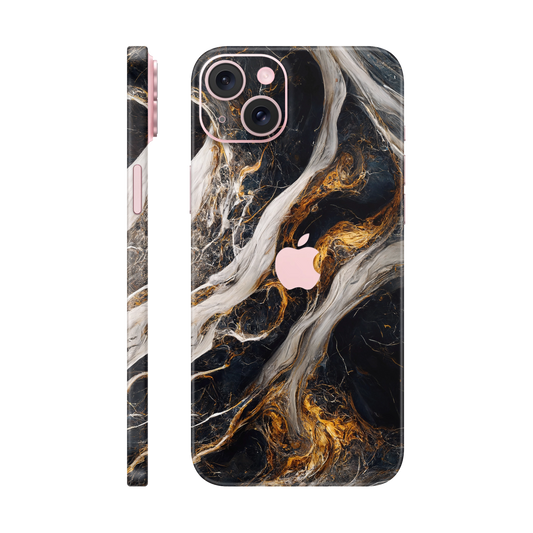 Folie de protectie pentru iPhone 15 Plus, eSkins Signature, Skin Luxe Nebula