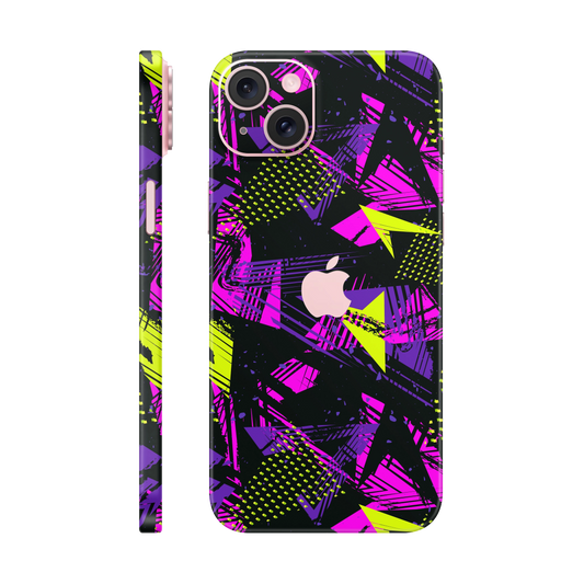 Folie de protectie pentru iPhone 15 Plus, eSkins Signature, Skin Urban Graffiti