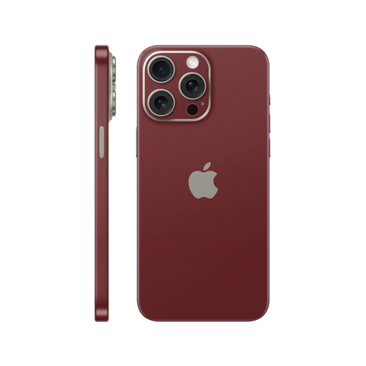 Folie de protectie pentru iPhone 15 Pro, eSkins Unique, Skin Mat Cupru