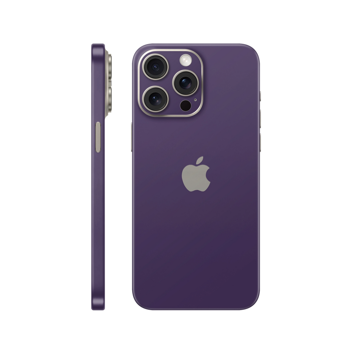 Folie de protectie pentru iPhone 15 Pro, eSkins Unique, Skin Mat Mov
