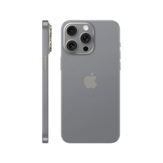 Folie de protectie pentru iPhone 15 Pro, eSkins Unique, Skin Mat Gri