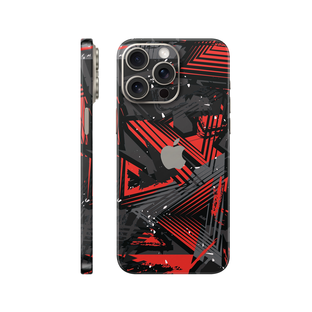 Folie de protectie pentru iPhone 15 Pro, eSkins Signature, Skin Urban Assault