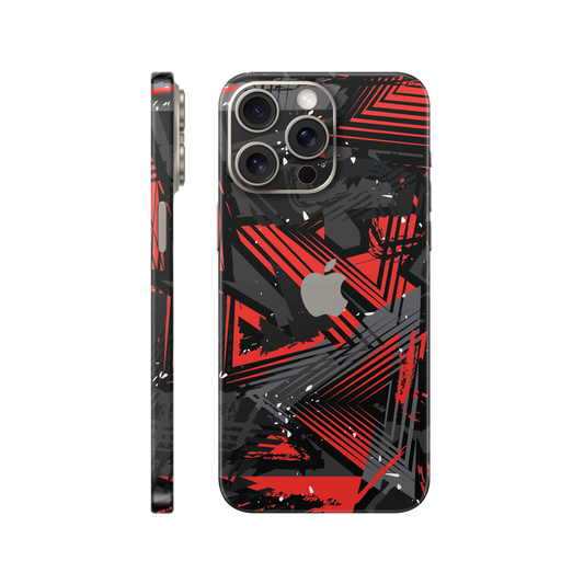 Folie de protectie pentru iPhone 15 Pro, eSkins Signature, Skin Urban Assault