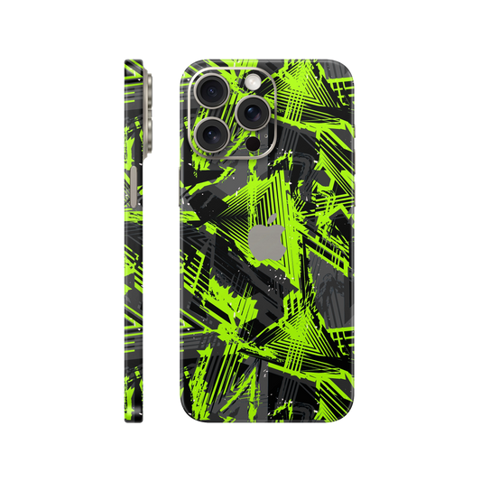 Folie de protectie pentru iPhone 15 Pro, eSkins Signature, Skin Urban Voltage