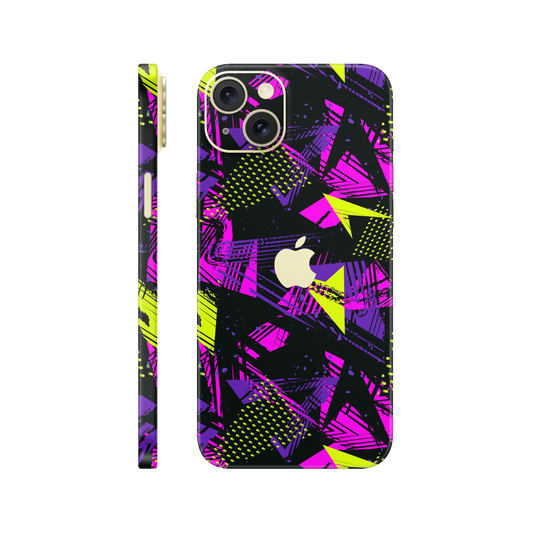 Folie de protectie pentru iPhone 15, eSkins Signature, Skin Urban Graffiti
