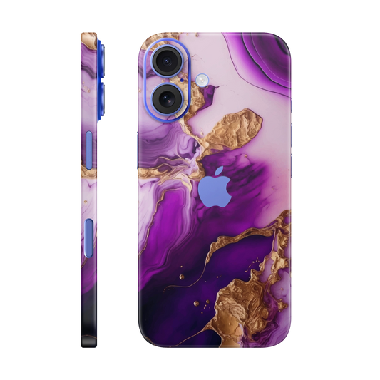 Folie de protectie pentru iPhone 16 Plus, eSkins Signature, Skin Amethyst Dream